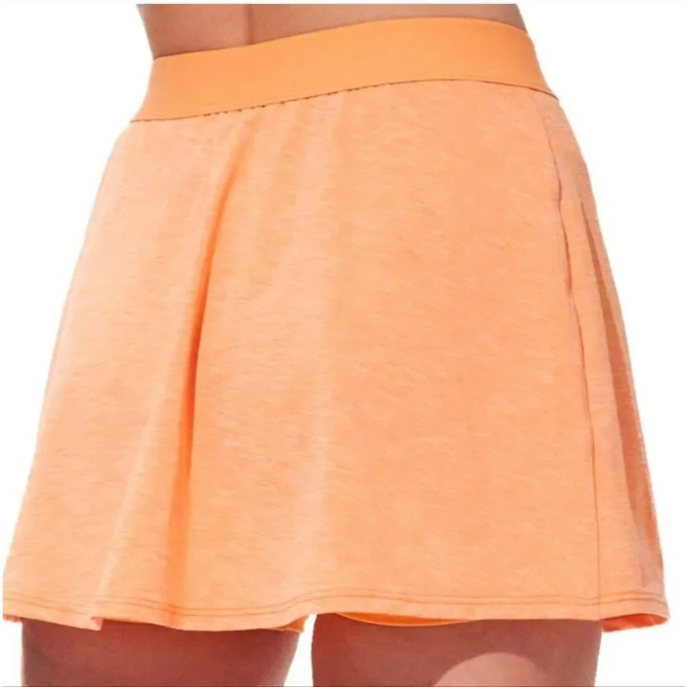 ELEVEN by Venus Williams Love Buzz Tennis Skirt Skort  Nectarine